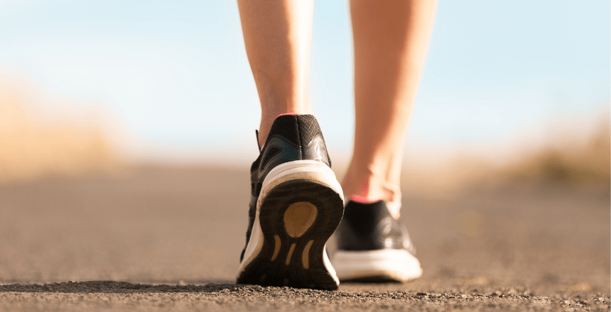 отслабване в краката